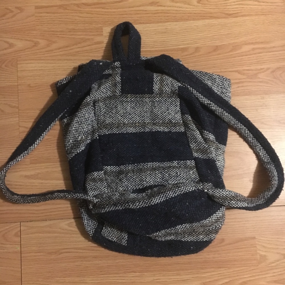Cloth Patterned Backpack - image 2